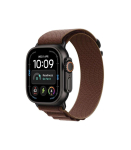 Apple Watch Ultra 4 5G 49mm Black Ti, Burgundy Alpine Loop - M