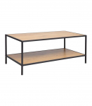 Diivanilaud HEDVIG 100x50xH40cm, saar/must