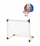 WOOPIE 2-&uuml;hes komplekt: korvpall ja jalgpalli v&auml;rav + pallid