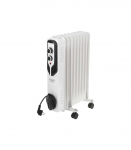 Adler Oil-Filled Radiator AD 7816 Oil Filled Radiator 2000 W Number of power levels 3 White
