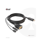 CABLE HDMI TO VGA 2M/M/M CAC-1712 CLUB3D