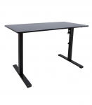 T&ouml;&ouml;laud ERGO OPTIMAL 1-mootoriga 120x60xH71-116cm, must