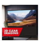 Maclean MC-212 Portable Projection Screen, Compact, Floor, 80", 16:10