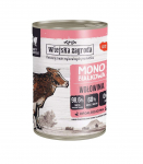 WIEJSKA ZAGRODA Monoprotein beef - wet cat food - 400g