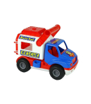 Blue and White Polesie ConsTruck Rescue Car 41937