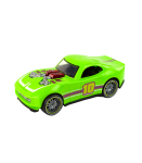 Car 1:14 Car Green Sports Sound Lights Vehicle