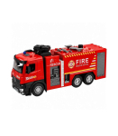 Fire Truck with Water Function, Metal Cabin, Lights, Sounds 1:12
