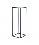 Lillepostament DEIA CHI L 25x25xH70cm, must