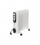 Adler Oil-Filled Radiator AD 7817 Oil Filled Radiator 2500 W Number of power levels 3 White