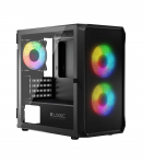 Logic PORTOS ARGB MINI USB 3.0 Case Black