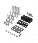 Maclean MC-949 TV Cart, Stand, Professional,32-55", on Casters, max. VESA 400x400, max. 25kg