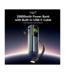 POWER BANK USB 20000MAH 165W/GRAY TFT DISPLAY FKFH0 VENTION