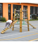 CLASSIC WORLD EDU Wooden Ramp Footbridge to the Playground