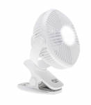 Adler Rechargeable fan with clip AD 7335 Table Fan 6 W Diameter 12.7 cm Number of speeds 3 Oscillation |