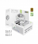 Gamemax PSU GX PRO 750G WH 750 W Gold Modular