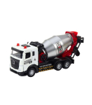Concrete Mixer Construction Vehicle Metal Cabin Rotating Drum Lights Sounds