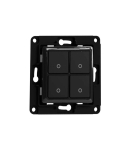 Shelly wall switch 4 button (Black)