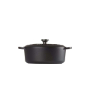 Le Creuset Signature Roaster oval 29cm black Schwarz (21178290000430)