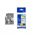 Brother TZ-251 Laminated Tape Black on White TZe 8 m 2.4 cm