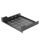 Digitus 1U fixed shelf DN-10-TRAY-2-B Black Perfect for storage of components which are not 254 mm (10")
