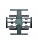 Gembird Wall mount WM-80STR-01 Tilt, swivel, rotate 40-80 " Maximum weight (capacity) 50 kg Black