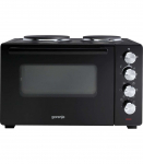Gorenje Mini Oven OM30GBX 30 L Number of burners/cooking zones 2 1600 W Black