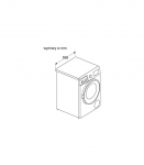 Washer-dryer BOSCH WNA13401PL