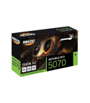 INNO3D N50702-12D7-195064N GeForce RTX&trade; 5070 TWIN X2, ATX, 12 GB, GDDR7, 192-bit, 28 Gbps, 672 GB/
