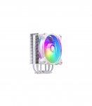 Cooler Master RR-S4WW-20PA-R1 Hyper 212 Halo White, 4-pin, ARGB, 120mm, 650-2050 RPM, 27 dBa (Max)