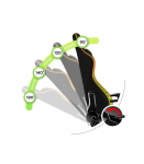 Huzaro HZ-Ranger 6.0 Pixel Mesh gaming chair for children