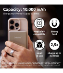 POWER BANK USB 10000MAH MAG/CHAMPAGNE 7344031 INTENSO