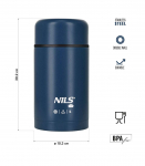 NC3802 LUNCH BOX 1000ML BLUE NILS CAMP