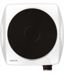 Lauapliit 1 plaadiga Sencor SCP1503WHEUE4 valge