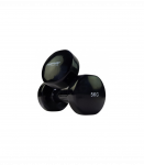 Hantlid TUNTURI Vinyl Dumbbells 2 x 5 kg, must