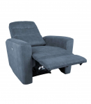 Tugitool GASTON elektriline recliner 92x85xH104cm, sinine