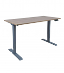 T&ouml;&ouml;laud ERGO 2-mootoriga 140x70xH60-125cm, hikkoripuu/h&otilde;behall