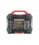 Tarvikute komplekt, 86 osaline. Plastkohvris, Metabo