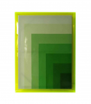 Seinapilt WALLY 60x80cm, roheline, akr&uuml;&uuml;l