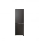 Candy ECN2CQTEB186 Refrigerator, E, Freestanding, Combi, Height 185cm, Fridge net 235 L, Freezer net 120 L, Black |