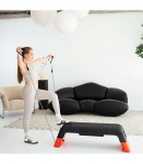 AS009 PRO ADJUSTABLE AEROBIC STEP WITH BENCH FUNCTION COMMERCIAL HMS