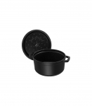 Staub Roaster round 24cm black Schwarz 40500-241-0 405002410 (40500-241-0)