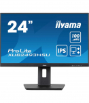 24" IPS-panel, 1920x1080@100Hz, 15cm Height Adj. Stand, 1ms (MPRT), 300cd/m&sup2;, Speakers, HDMI, DisplayPort, Speakers, USB 2x 2