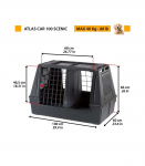 FERPLAST Atlas Car 100 Scenic, car transporter for animals