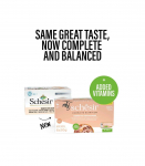 SCHESIR Tuna with salmon in jelly - wet cat food - 6x50g