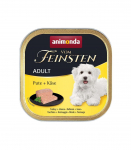ANIMONDA Vom Feinsten Adult Turkey with cheese - wet dog food - 150g