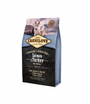 CARNILOVE Salmon and turkey for puppies - dry dog food - 4kg
