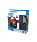 Esperanza EH220 Bluetooth headphones Headband, Black
