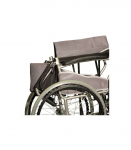 Lightweight steel Wheelchair with brakes AT52301