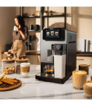 Cecotec Coffee machine Cremmaet Latte Jar Pump pressure 19 bar Automatic Built-in milk frother Black/Silver |