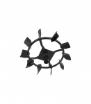 Metallrattad HECHT 000750 mullafreesile HECHT 750